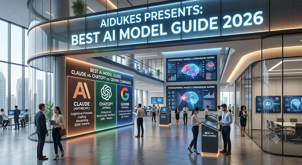 Best AI Model Guide: Claude vs. ChatGPT vs. Gemini Compared
