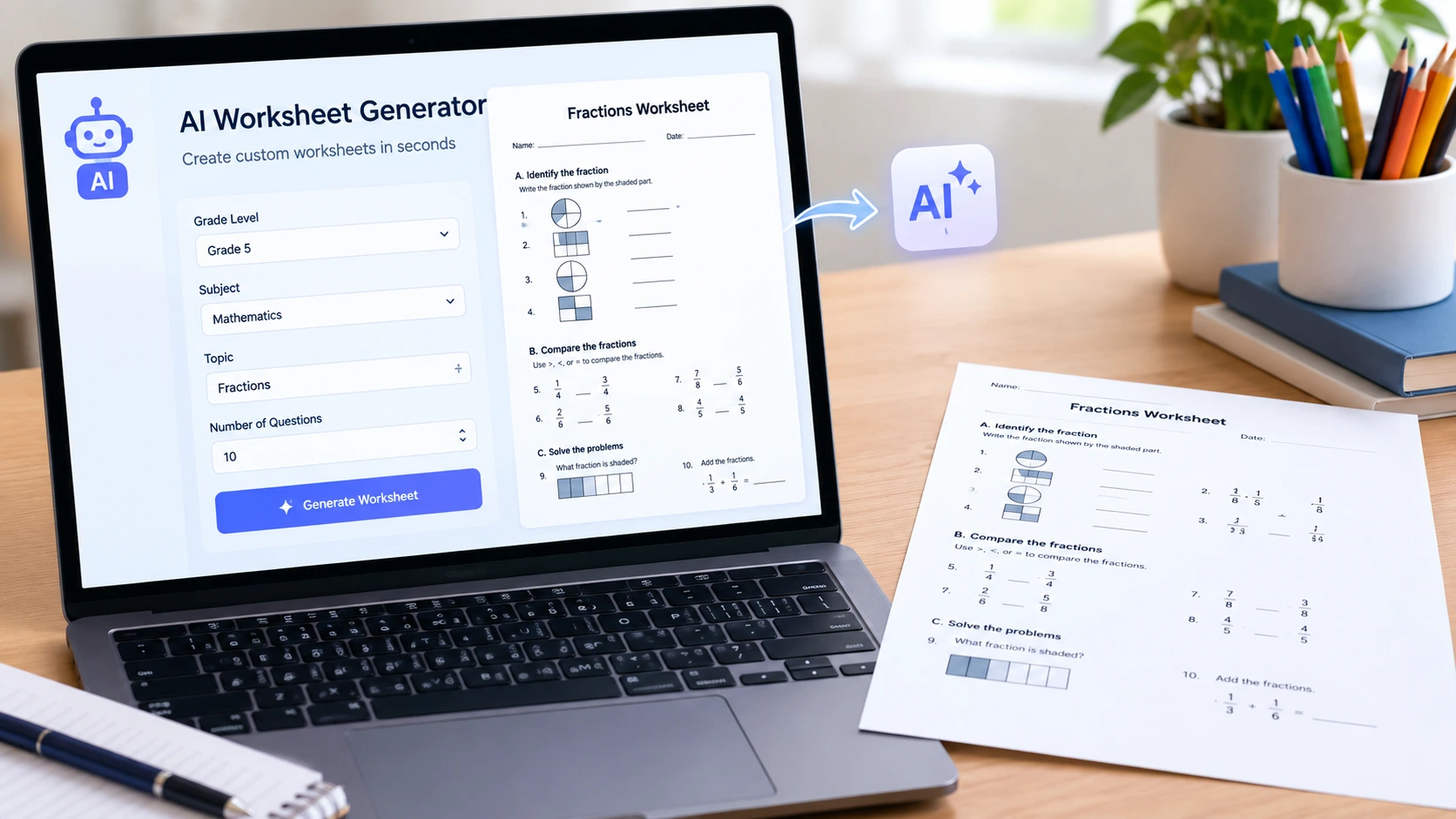 Best AI Worksheet Generator: 7 Powerful Tools Teachers Love